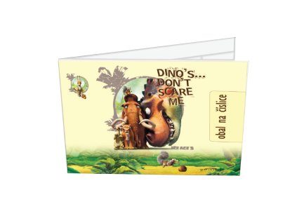 Obal na číslice - ICE AGE 3 PVC