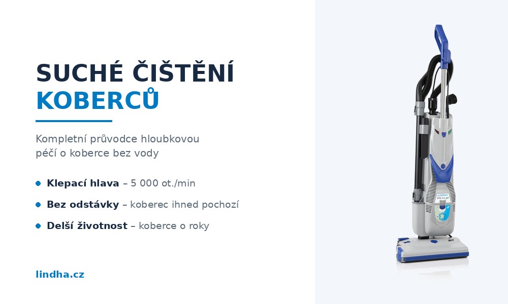Suché čištění koberců: kompletní průvodce hloubkovou péčí bez vody