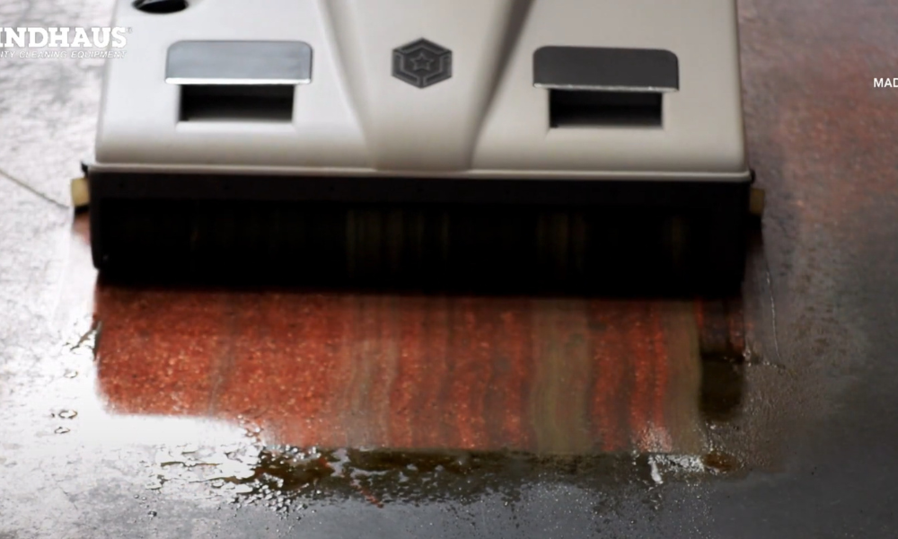 Čištění průmyslových podlah