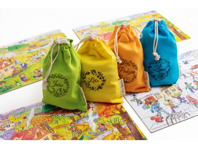Puzzle Čtyři roční období sada
