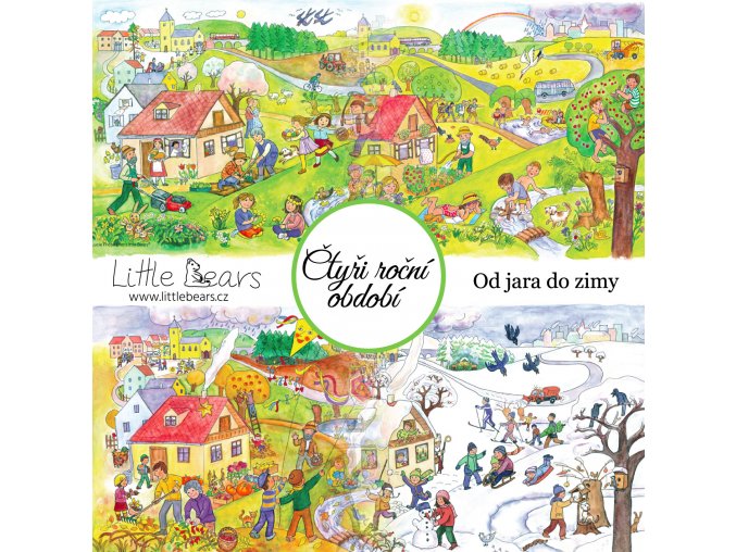 puzzle Čtyři roční období brožura