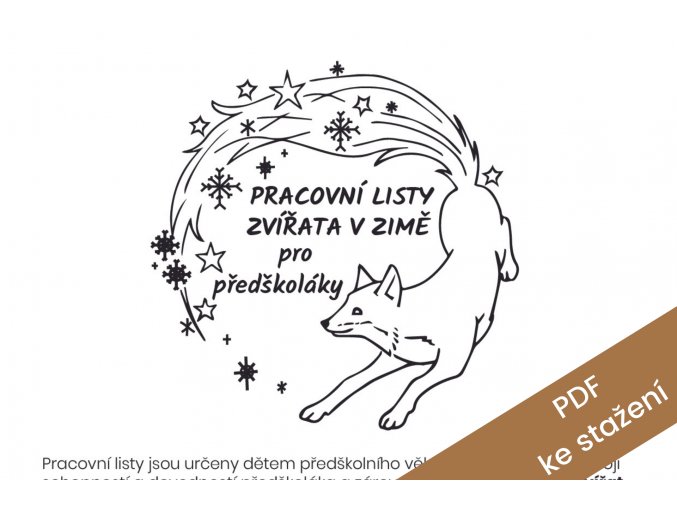 pracovni listy ZvZ predskolaci elektronicky