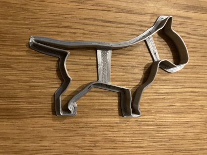 Vykrajovátko Bullterrier - Klasický postoj
