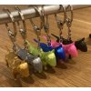 Klíčenka Bullterrier - Jednobarevná