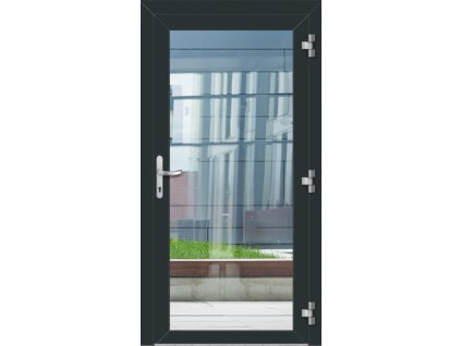 antracit čiré klika vlevo