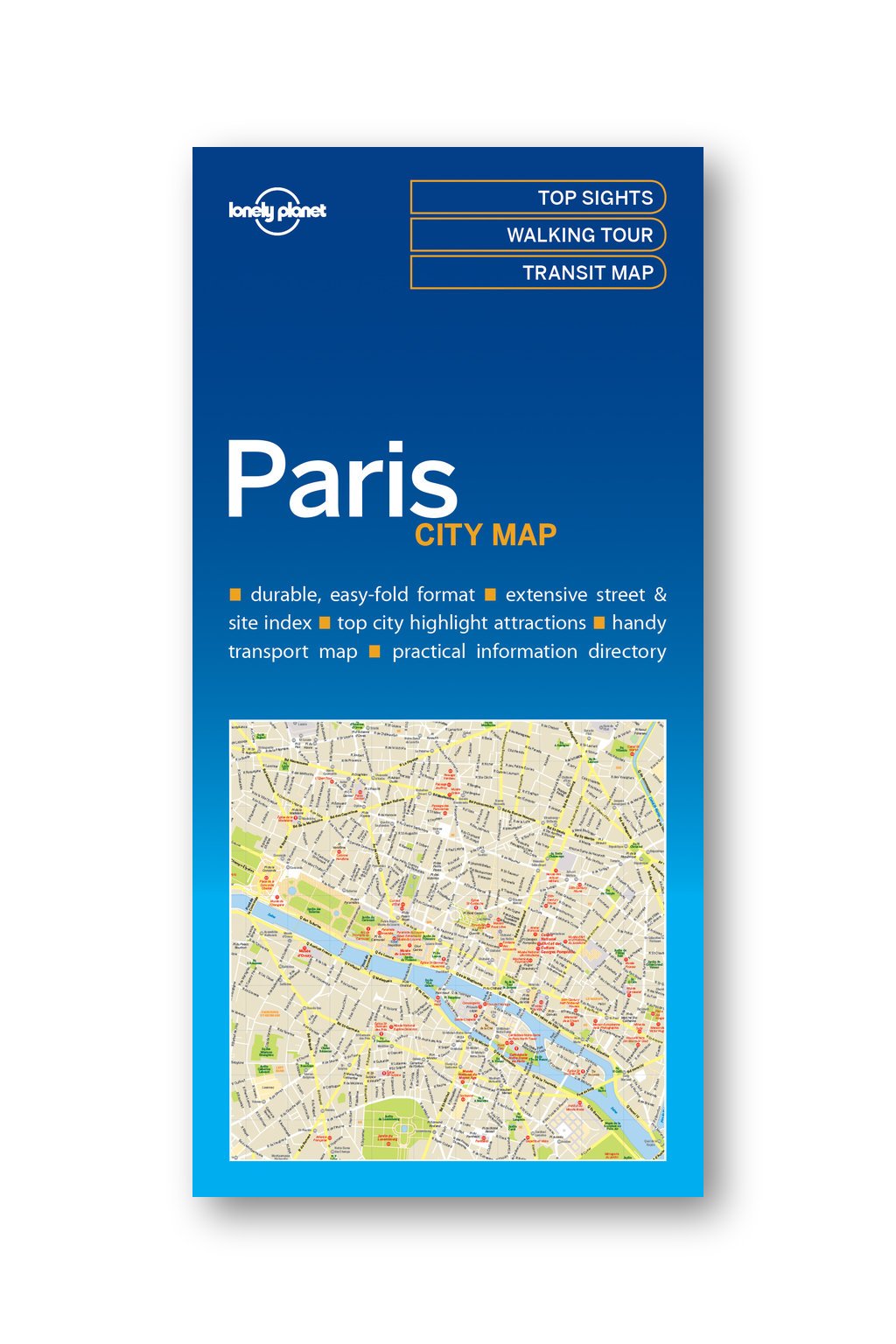Paris　Planet　Lonely　City　Map　CZ