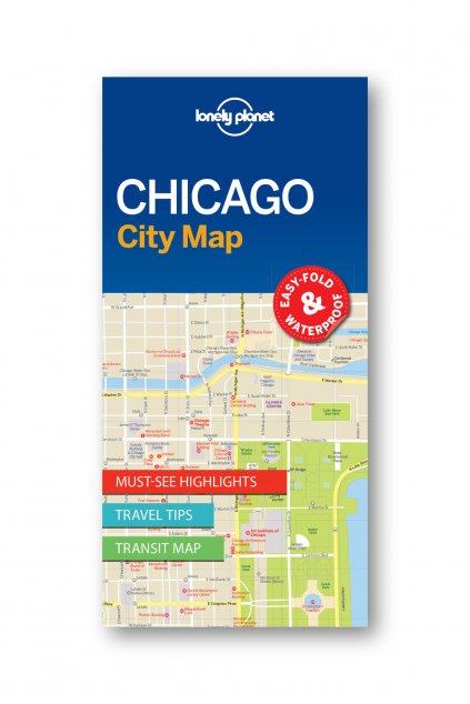 55284 City Map Chicago City Map 1 cm