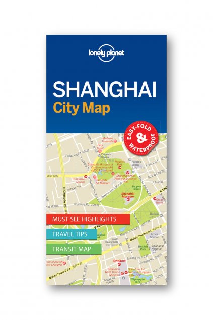 55288 City Map Shanghai City Map 1 cm
