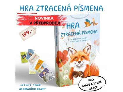 Hra Ztracená písmena (předprodej)