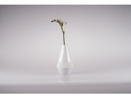 Viktorie, porcelánová váza, váza, vázička,krajka, Luckavo, Lucie Tomis