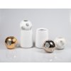 váza, váza na květiny, váza s koulí, dekorační váza, porcelán, designová váza, luckavo.cz, Lucie Tomis