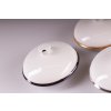 originální konvice, retro konvice, retro konev, konvice na čaj, bílá porcelánová konvice, porcelánová konvice na čaj, porcelánová konev, designová konev na čaj, konvice na čaj, konvice, konev, designová konev, konev na čaj, porcelánová konvice, čajová konvice, porcelán, český porcelán, luckavo, Lucie Tomis, retro nádobí, plecháček, smaltovaný design