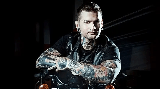 Harley Davidson a tetování patří k sobě