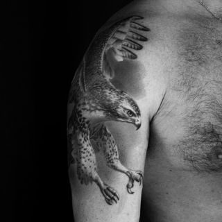 Mrkněte na mou klasickou zakázku. Klient má starší tetovačku a řešíme to laserem ( dvě ošetření ) a následně překrytí...