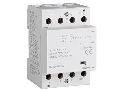 11206 11206 11206 stykac modulovy amparo 40a 230vac 4z 3te