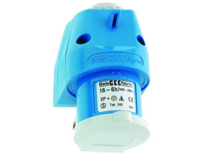 1806 1 1806 1 zasuvka nastenna 16a 230v 3p ip44