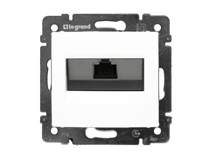 3366 3366 3366 3366 zasuvka valena rj45 cat 5e utp bila