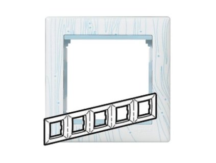 3471 3471 3471 3471 ramecek valena 5nasobny horizontalni graph modra