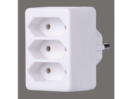5235 1 5235 1 5235 1 rozbocovaci zasuvka 3x plocha