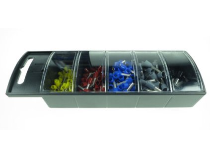 8158 8158 plastovy box s dutinkami izolovanymi 1 0 6 0mm2 barevny kod 1