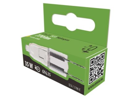 9040 9040 9040 ze0602a halogenova zarovka jc 35w g6 35 tepla bila stmivatelna