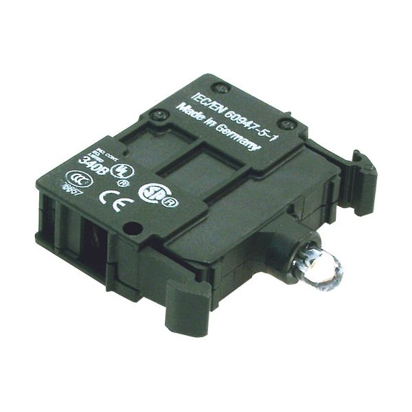 M22-LED-G LED prvek, barva zelená (12-30V AC/DC) - čelní upevnění