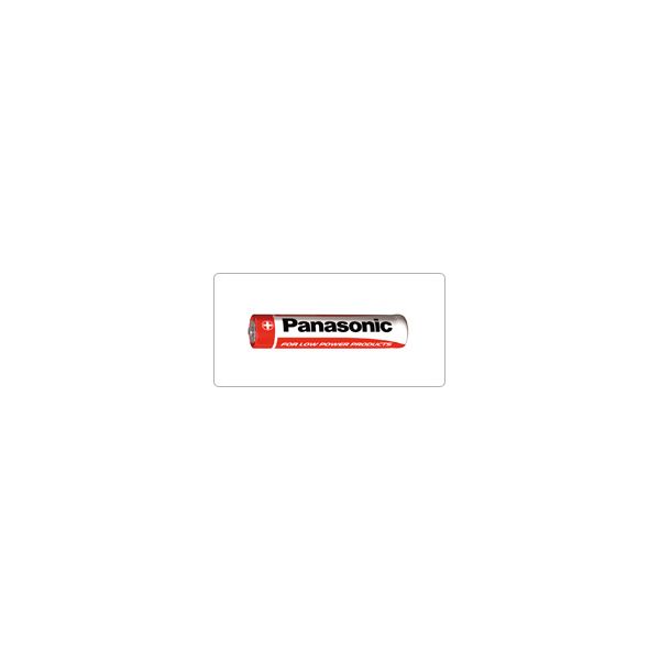 Fotografie PANASONIC Zinkouhlíkové baterie Red Zinc R03RZ/4BP EU AAA 1, 5V (Blistr 4ks) Panasonic