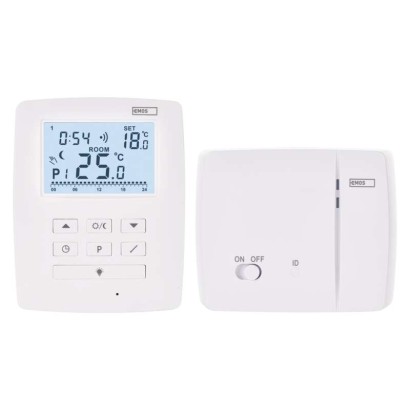 Fotografie EMOS Pokojový termostat s komunikací OpenTherm, bezdrátový, P5611OT P5611OT Emos A10:2101309000