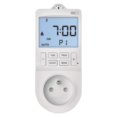 Fotografie EMOS 2v1 termostat s funkcí digitálního časovače