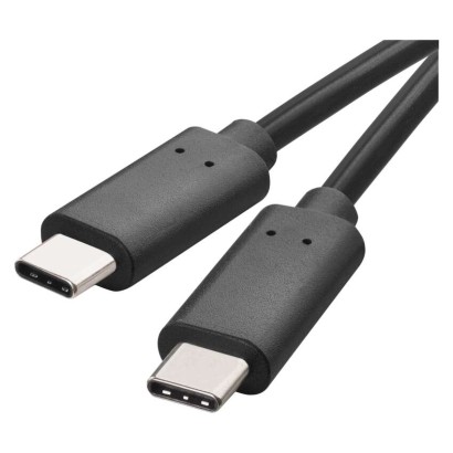 Fotografie Nabíjecí a datový kabel USB-C 3.1 / USB-C 3.1, 1 m, černý