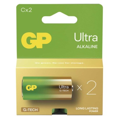 Fotografie Alkalická baterie GP Ultra C (LR14)