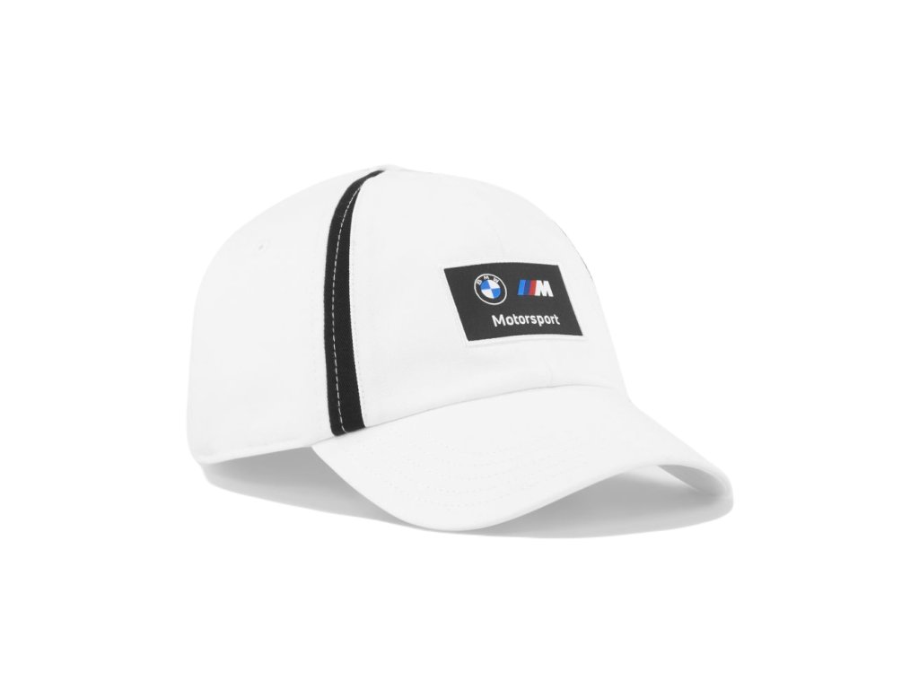 Kšiltovka BMW M Motorsport Heritage Dad Cap, bílá