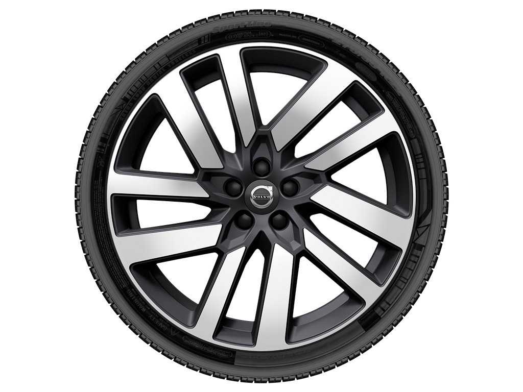 Volvo zimní kola 20", 5 V-paprsků s diamantovým výbrusem/grafitovým matným vzhledem (32400719)  Nokian