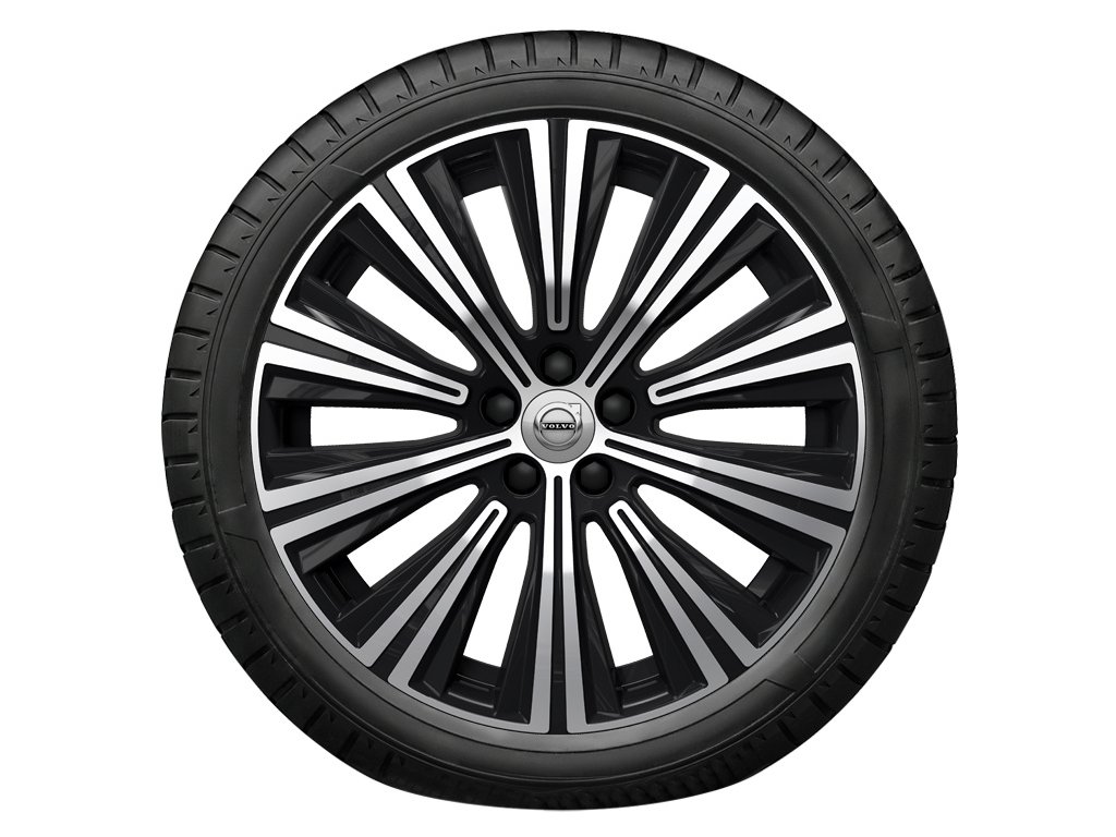Volvo zimní kola 19", 10paprskový design s diamantovým brusem/černá (32400711)  Continental