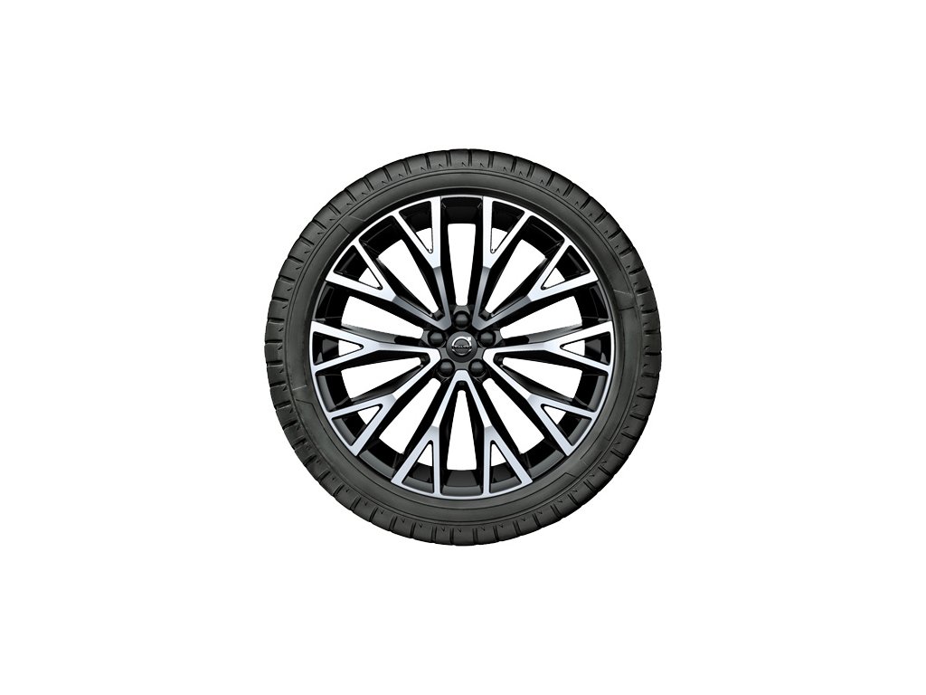 Volvo zimní kola 22", disky v 10paprskovém provedení s výbrusy Diamond Cut, černá Graphite (32259742)  Pirelli