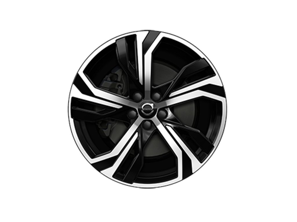 Volvo zimní kola 19'' 5-Triple Spoke Black Diamond Cut-1236 (32438162)  Michelin