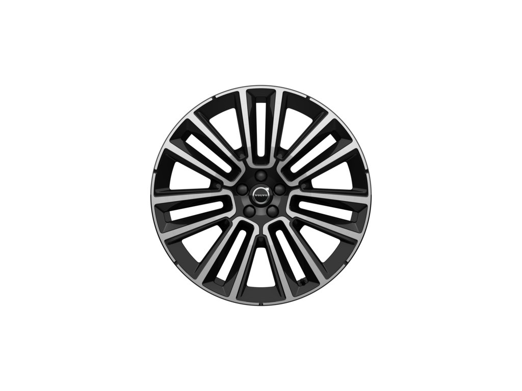 Volvo zimní kola 22" 7-Double Spoke Black Diamond Cut-1286 (32470003)  Continental