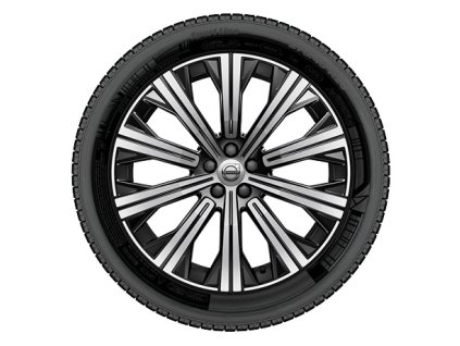 Volvo zimní kola 20", disky v 10paprskovém provedení s výbrusy Diamond Cut, černá Graphite (32400706)  Nokian