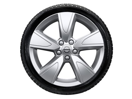 Volvo zimní kola 17", disky ve stříbrném 5paprskovém provedení (32207011) Pirelli