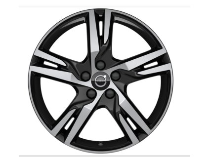 Volvo zimní kola 18" 5-Double Spoke Black Diamond Cut (32438147) Nokian