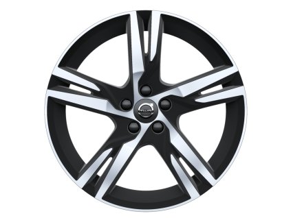 Volvo zimní kola 19" 5-Double Spoke Matt Black Diamond Cut-911 (32424922) Michelin