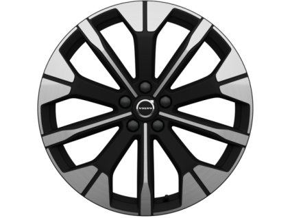 Volvo zimní kola 20" 5-Y Spoke Glossy Black Diamond Cut-1301 (32470010) Continental