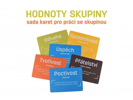 Hodnoty skupiny – karty pro práci se skupinou