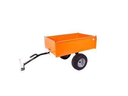 TRVMS Vozík za traktor - ORANŽOVÁ