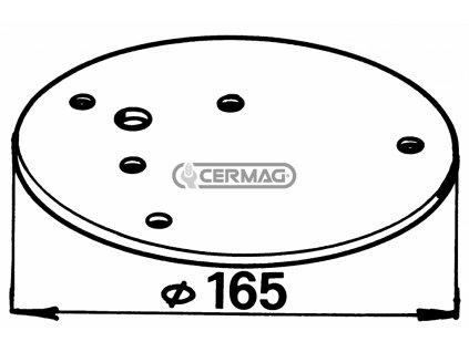 Otočný držák majáku 35692