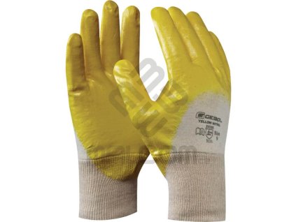 Rukavice „Yellow Nitril“