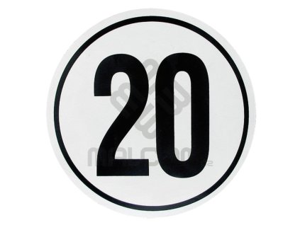 Značka 20
