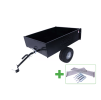 TR 220S Vozík za traktor - ČERNÁ + nástavba 220