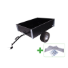 TR 220S Vozík za traktor - POZINK + ČERNÁ + nástavba 220
