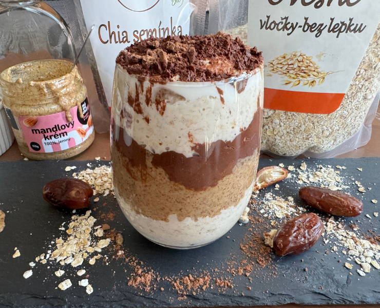 Tiramisu z ovesných vloček